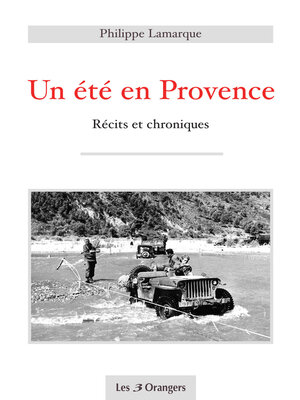 cover image of Un été en Provence--Récits et chroniques